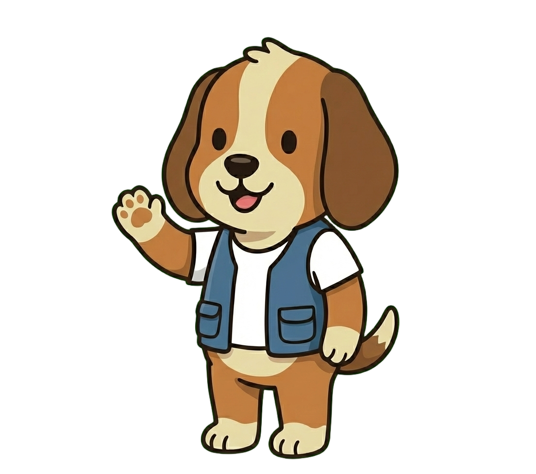 A friendly pup